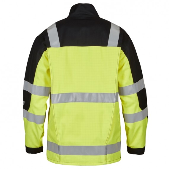 FEEngelSafetyLysbuejakkeEN20471GulSort-00