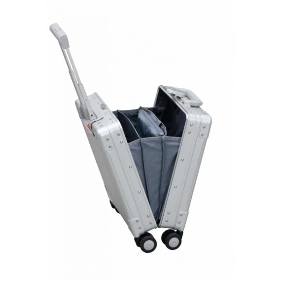 Aleon16KabineVerticalUnderseatCarryOnSilver1655-044