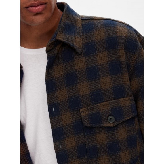 SelectedHommeLooseMasonFlannelovershirt-0167