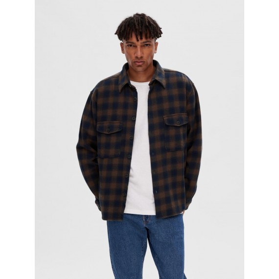SelectedHommeLooseMasonFlannelovershirt-0167
